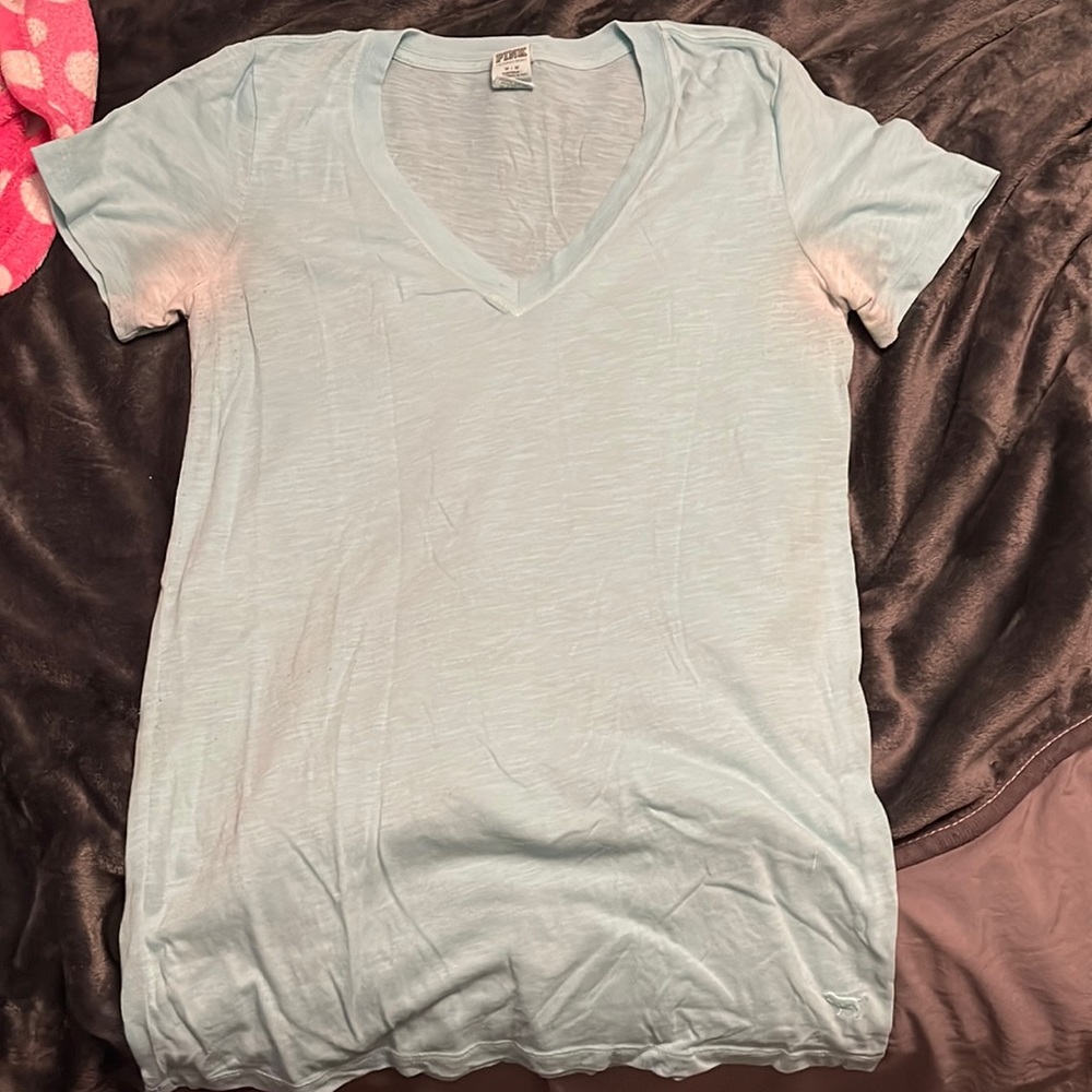 PINK by Victoria’s Secret blue shirt
